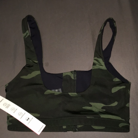 Good American Full Zip Camo Bra - Picture 2 of 6